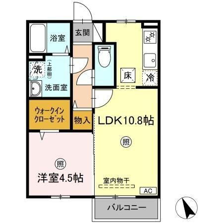 【間取り】 | サン　エクセル　Ｄ棟