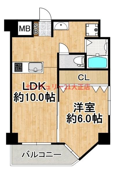 エトワール山村の間取り