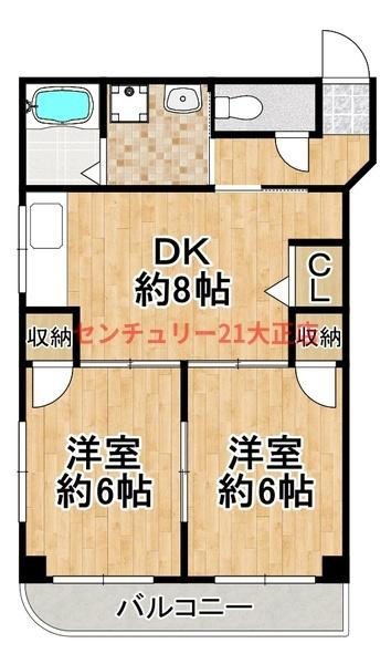 BELLE・DEMEUREの間取り