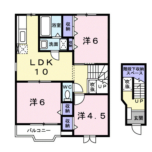 【間取り】 | パークネスⅢ
