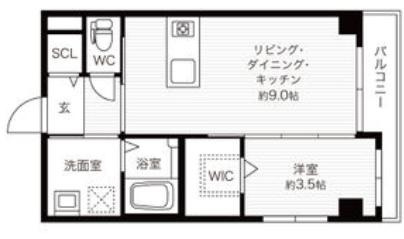 K'sCourt西宮北口の間取り