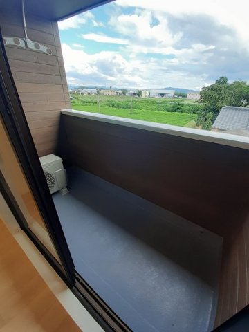 サングレープⅢのバルコニー