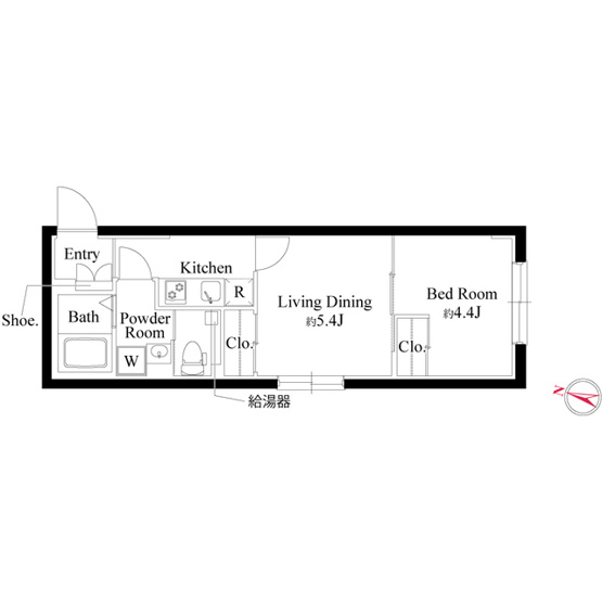 【間取り】 | アバンティア西新宿Ⅰ
