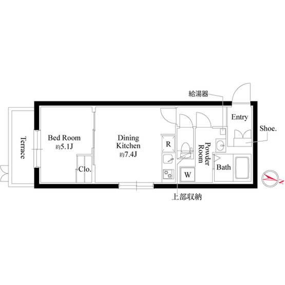 【間取り】 | アバンティア西新宿Ⅰ
