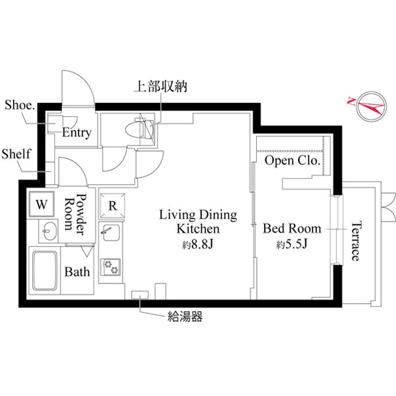 【間取り】 | アバンティア西新宿Ⅰ