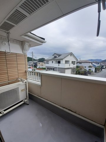 リリーベル　Ｂのバルコニー