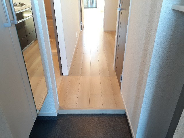 サンエリハＡの玄関