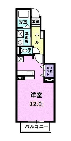 ピュア・トーンの間取り