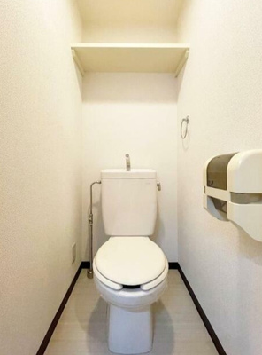 【トイレ】 | メインステージ不動前 | 清潔感のあるトイレです