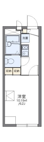 レオパレスＳＵＺＵＫＩの間取り