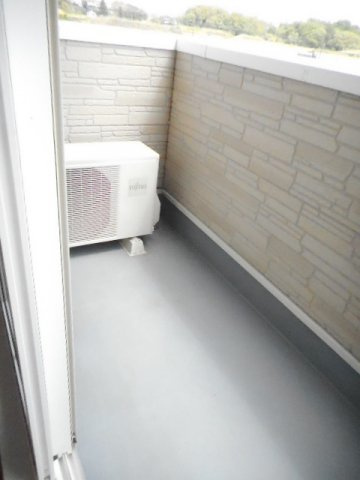レイクサイド柏の葉壱番館のバルコニー