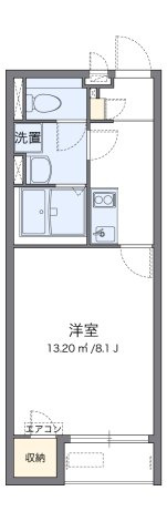 クレイノＳＡＫＵＲＡの間取り|代表的な間取のため実際の間取とは異なる場合があります