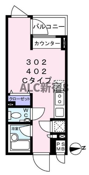 Navi新宿の間取り