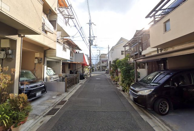 高槻市津之江町ガレージハウスの展望