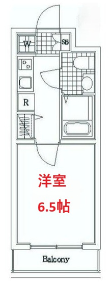 【間取り】 | プレール・ドゥーク品川御殿山 | 間取りです