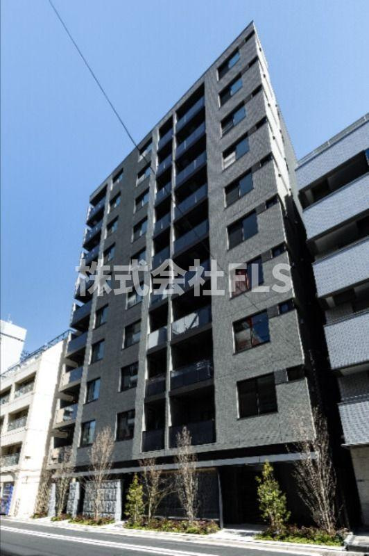 中央区新富２丁目の賃貸マンションの外観