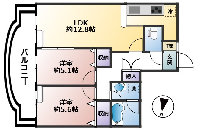 LILITHの間取り