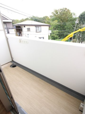 The Well Mejiroのバルコニー