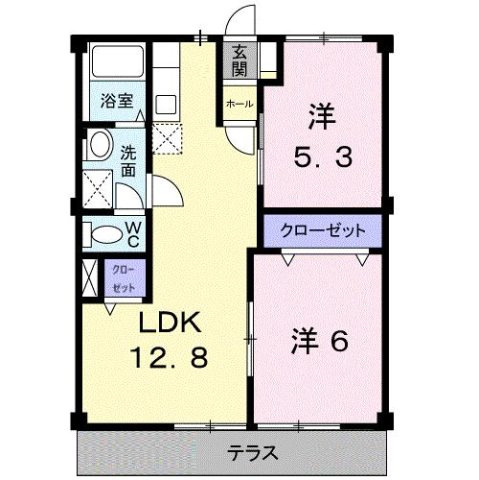 トラッド杉本の間取り