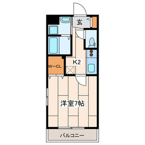 コンフォール南太田の間取り|間取りです。