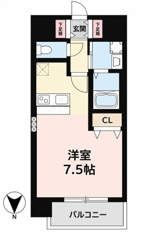 プレサンス名古屋STATIONザ・シティの間取り
