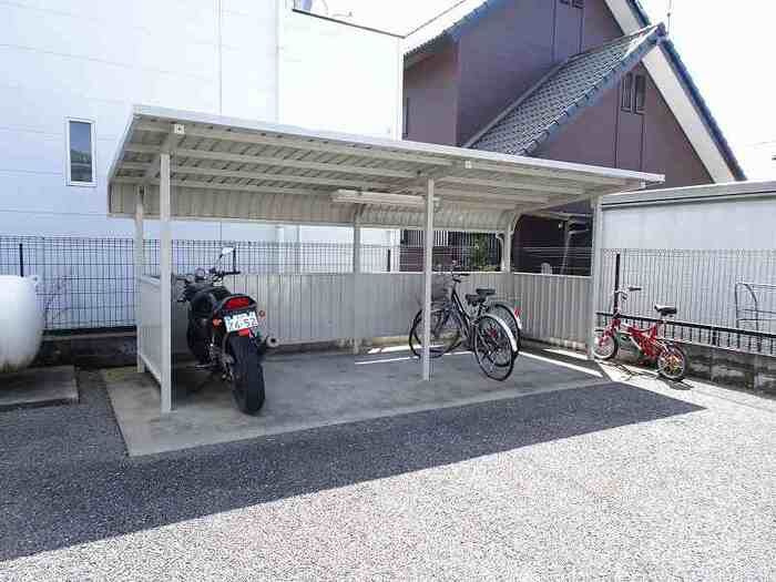 マリアのその他共用部分|駐輪場です