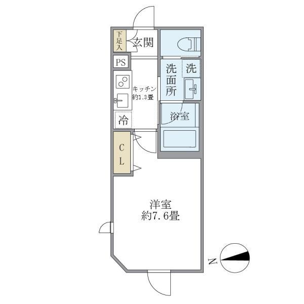 ミューズ新小岩の間取り