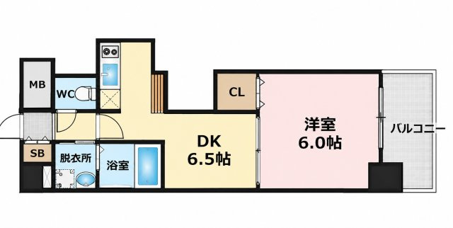 エステムプラザ名古屋駅前プライムタワーの間取り