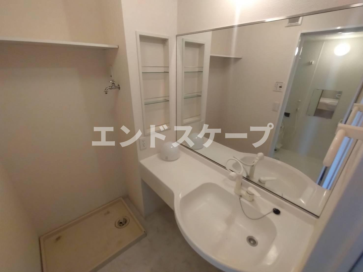シャトル ブランの洗面所|高崎、前橋のお部屋探しはエンドスケープまで！お客様の理想お聞かせ下さい♪