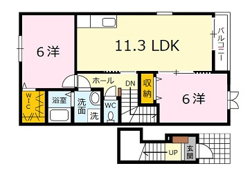 アート・ハウス　参番館の間取り