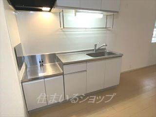 アート・ハウス　参番館のキッチン|浄水器一体型シャワー水栓
