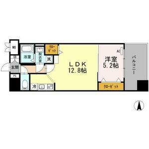 名駅アイサンメゾンの間取り