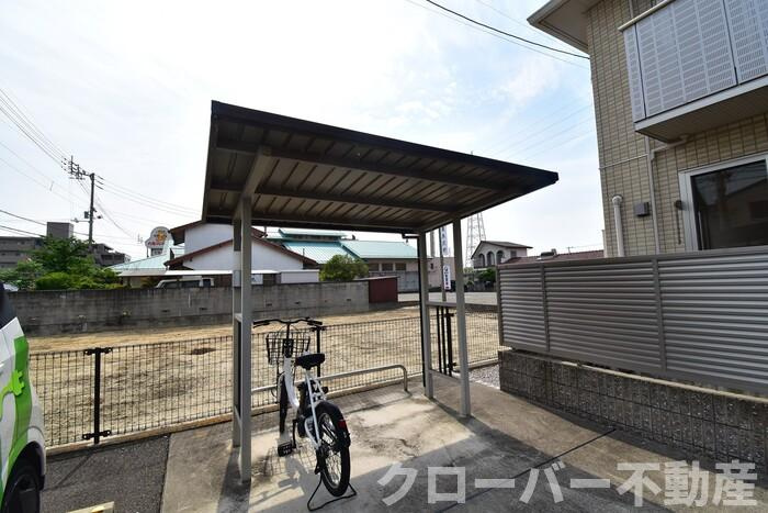 アンジュール山北 A棟のその他共用部分|駐輪場