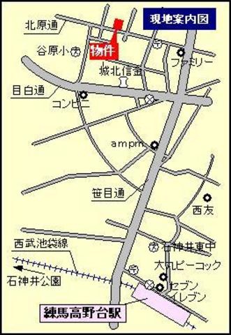 Ｃｒｅｓｔ　ｃｏｕｒｔの地図|★現地ご案内図です★