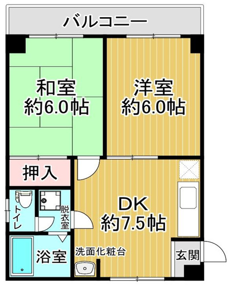 パークホーム王子の間取り