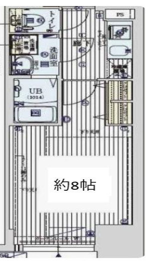 ワールドアイ阿波座パークサイドの間取り