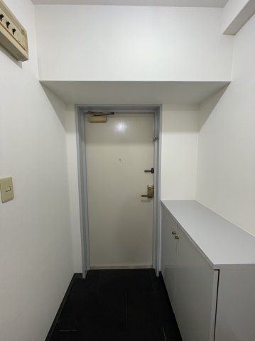 マンションタワーサイドの玄関