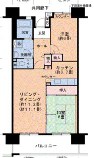 ＨＡＴ神戸・灘の浜の間取り
