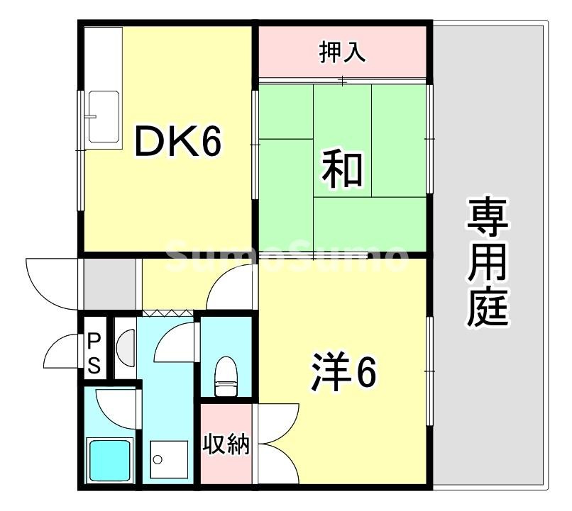 クレストヴィラ千鳥の間取り