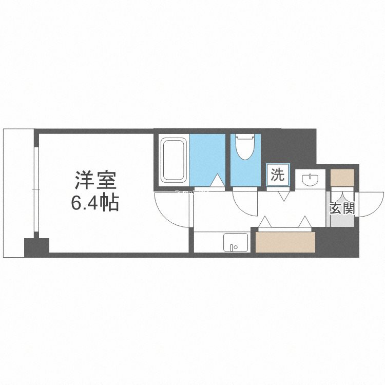 プレサンス本町リアルシティの間取り