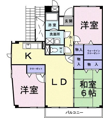 ユーフォルビアの間取り