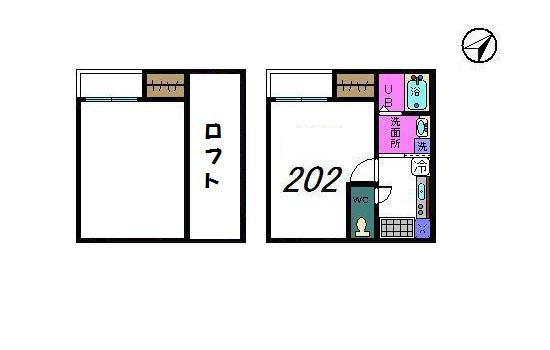 Square styleの間取り