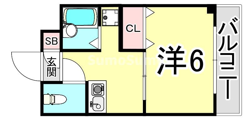 グローリーメゾンの間取り