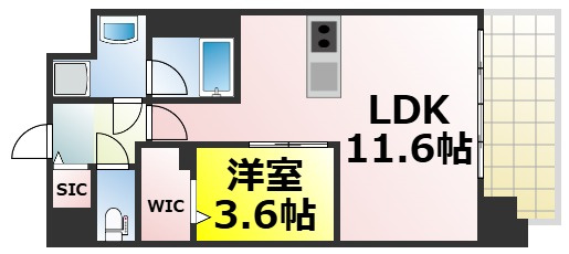 【間取り】 | Alivis浪速東SoL TERRACE 仲介手数料無料