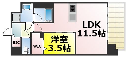 【間取り】 | Alivis浪速東SoL TERRACE 仲介手数料無料