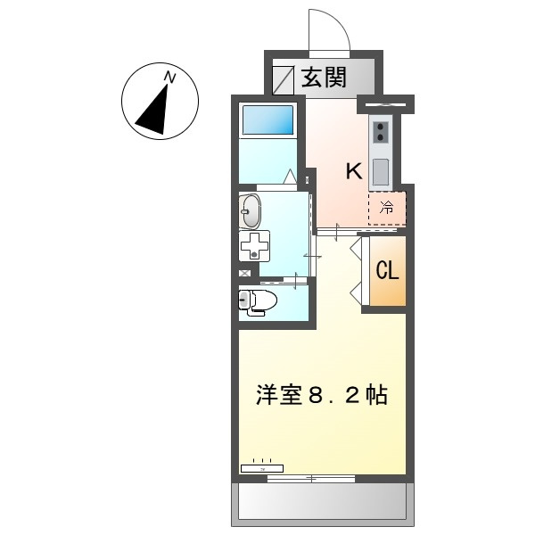 ラヴィ・Ｋの間取り