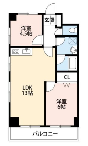 スライヴ２１の間取り