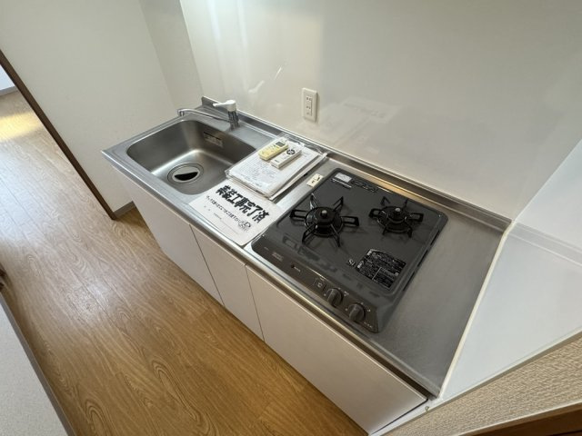 クローバー・ソレイユ南田辺のキッチン