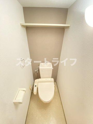 大阪市淀川区宮原２丁目の賃貸マンションのトイレ