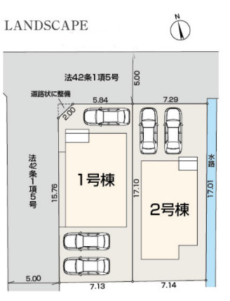 【区画図】 | ご家族様のプライベート空間が確保できる素敵な間取りです。また敷地ゆったりですので、おうち時間を楽しむのにもぴったりですね♪